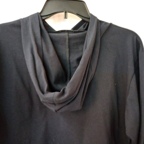 Team USA Olympic Committee XL Navy Hooded Women’s Long Sleeve T-Shirt - Picture 9 of 13